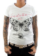 Vendetta Inc. Shirt Butterfly weiß VD-0012 3