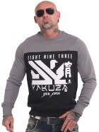 Yakuza Sweatshirt Nippon Two Face schwarz 17014 11