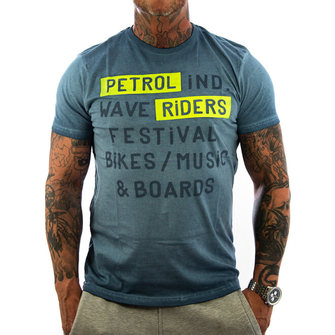 Petrol Industries Shirt Riders blau 709 1