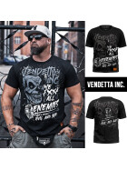 Vendetta Inc. Shirt Evil and Bad schwarz VD-1157