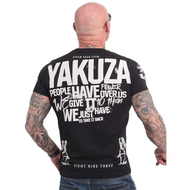 Yakuza Shirt Power Over Us schwarz 18040 1