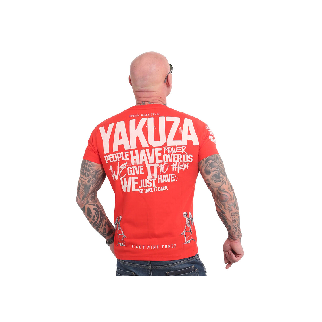 Nuevo señores yakuza neither the sun t-shirt negro