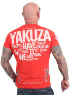 Yakuza Shirt Power Over Us orange 18040 22
