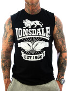 Lonsdale Tank Top Shirt Cleator schwarz 11