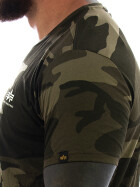 Alpha Industries T Shirt Basic Logo camouflage 33