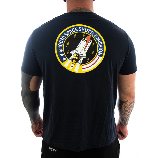 Alpha Industries T Shirt Space Shuttle blau 1