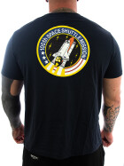 Alpha Industries T Shirt Space Shuttle blau 11