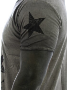 Rusty Neal T-Shirt Stars Stripes anthrazit 33