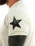 Rusty Neal T-Shirt Stars Stripes weiß 3