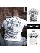 Vendetta Inc. Shirt Crime Supporter weiß 1161 3XL