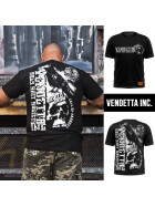 Vendetta Inc. Men Shirt Skull Crow VD-1167 black