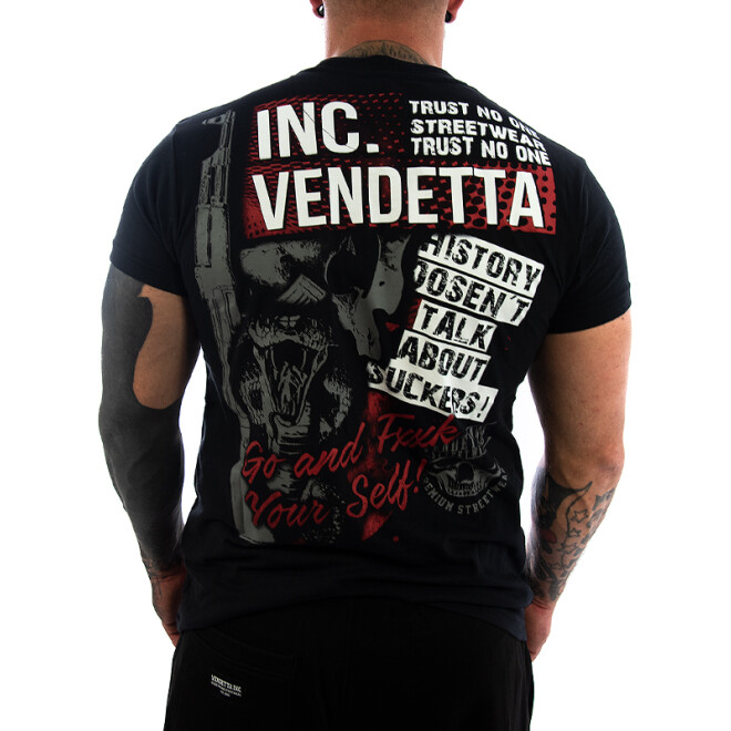 Vendetta Inc. Shirt Trust schwarz VD-1170 1