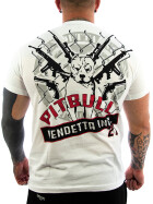 Vendetta Inc. Shirt Pitbull weiß VD-1168 11