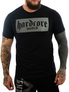 Hardcore United Shirt Core Reflect schwarz 1