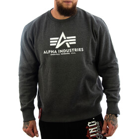 Alpha Industries Sweatshirt charcoal Basic 1