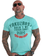 Yakuza Shirt Funny Clown turquoise 19032 22