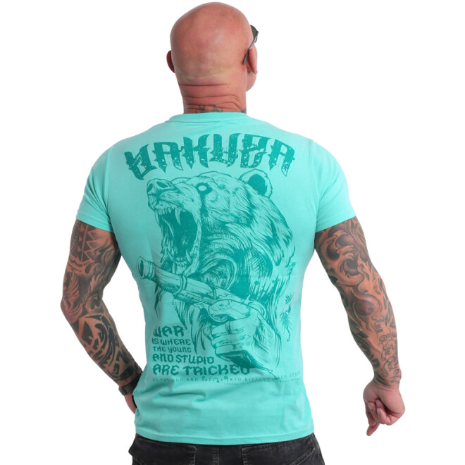 Yakuza Shirt Beast V02 19023 turquoise 11