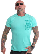 Yakuza Shirt Beast V02 19023 turquoise 33
