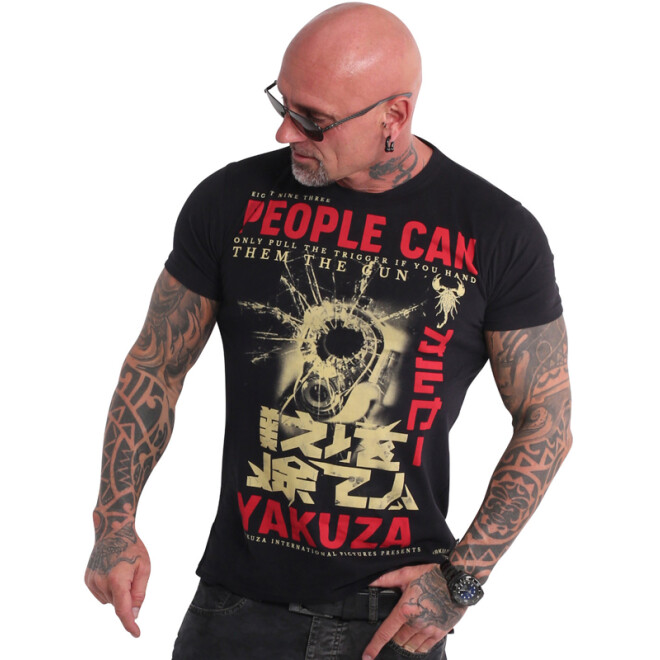 Yakuza Shirt People schwarz 19026 11