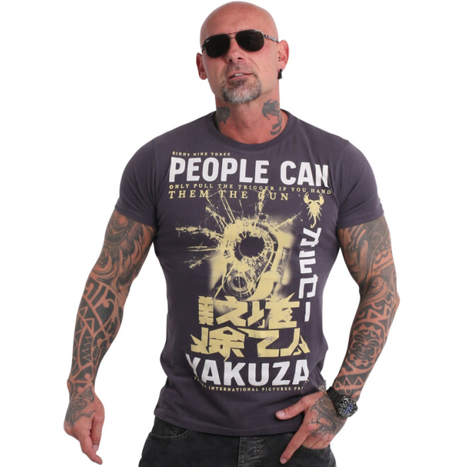 Yakuza Shirt People anthrazit 19026 11