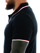 Lonsdale Polo Shirt - LION schwarz/rot/weiß 110629-1555 22