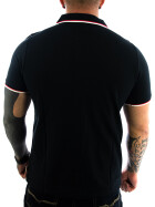 Lonsdale Polo Shirt - LION schwarz/rot/weiß 110629-1555 3