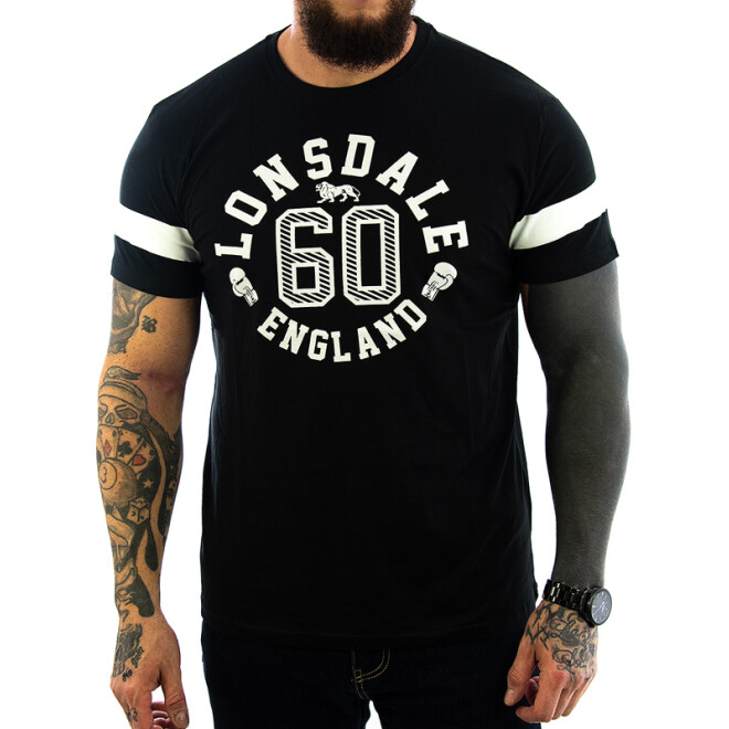 Lonsdale Shirt - ASKERSWELL schwarz/weiß 117125-1500 11