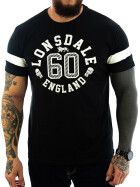 Lonsdale Shirt - ASKERSWELL schwarz/weiß 117125-1500 1