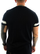 Lonsdale Shirt - CHARMOUTH schwarz/weiß 117131-1500 33