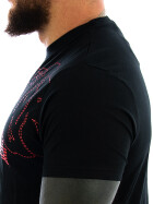 Lonsdale Shirt - MELPLASH schwarz/rot/weiß 117129-1502 2