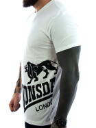 Lonsdale Shirt - DEREHAM weiß/schwarz 115010-7000 22