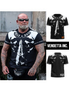 Vendetta Inc. Shirt blessed schwarz VD-1171 22