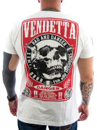 Vendetta Inc. Shirt Bad and Danger VD-1174 weiß