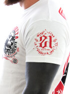 Vendetta Inc. Men Shirt Bad and Danger VD-1174 white XL