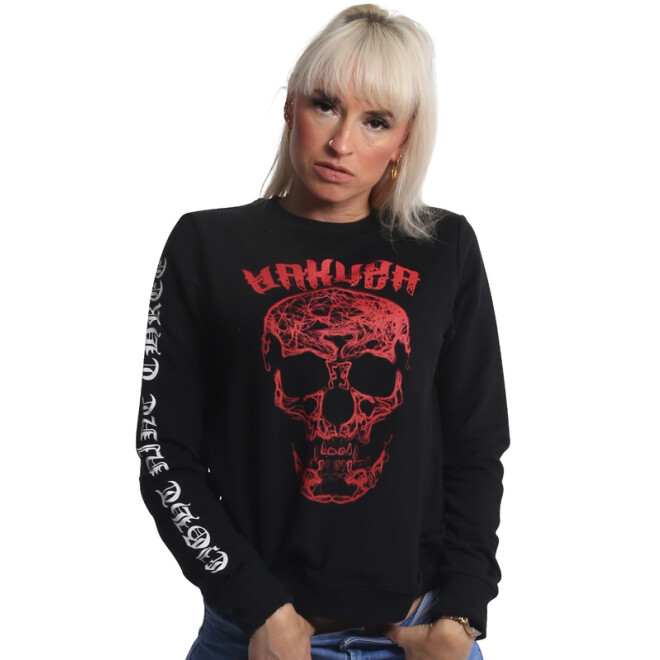 Yakuza Sweatshirt Waving Skull Classic black 19116 1