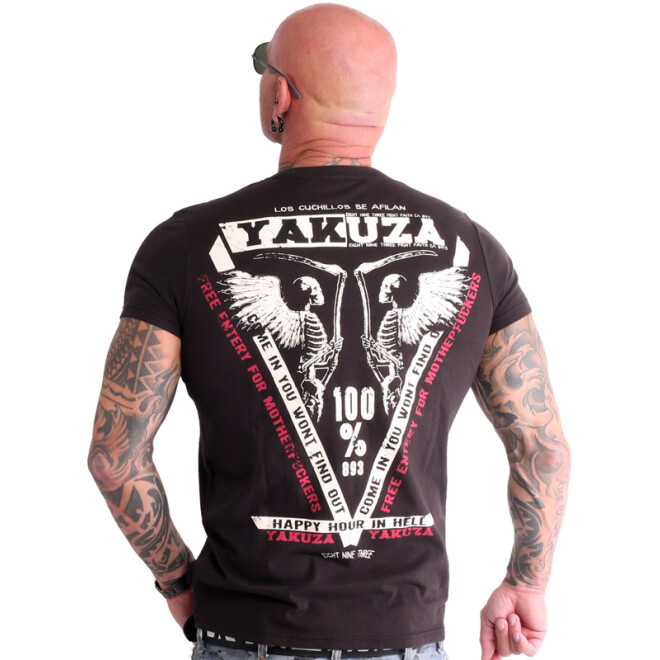 Yakuza T-Shirt Happy Hour 90003 black 11