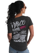 Yakuza T-Shirt Perico Dye V-Neck T-Shirt schwarz 19123 11
