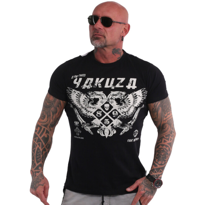 Yakuza T-Shirt Double Headed schwarz 90004 11