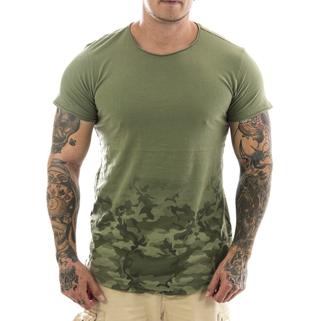 Sublevel T-Shirt 0823 camouflage - green 1