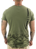 Sublevel T-Shirt 0823 camouflage - green 2