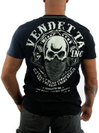 Vendetta Inc. Shirt Skull Mask schwarz 1181 22