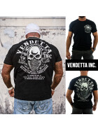 Vendetta Inc. Shirt Skull Mask schwarz 1181 4XL