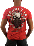 Vendetta Inc. Shirt Skull Mask rot 1181 3