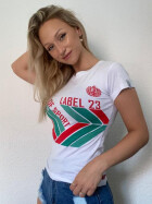 Label 23 Frauen Shirt Shirt Uni of Sports weiß 1