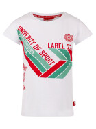 Label 23 Frauen Shirt Shirt Uni of Sports weiß 2