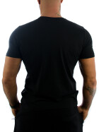 Alpha Industries Herren T-Shirt schwarz/orange 126505 3