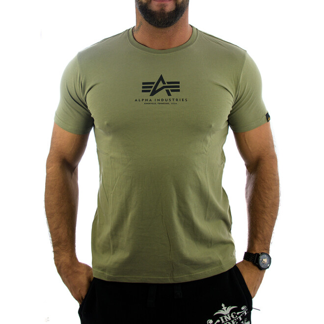 Alpha Industries Herren T-Shirt olive 118533 1