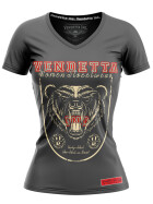 Vendetta Inc. Damen Shirt Real Bear grau 0020