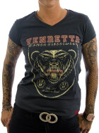 Vendetta Inc. ladies shirt Real Bear grey 0020 M