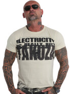 Yakuza T-Shirt Electricity whitecap gray 19030 22